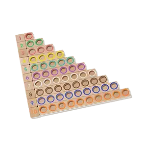 Montessori Math Bars & Number Tiles from The Problem Solver Play Kit