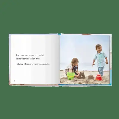 ‘A Day at the Beach’ Hardcover Book