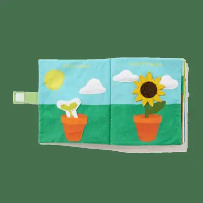 ‘Plant a Seed, Watch it Grow’ Fabric Book