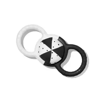 Silicone Rattle with Removable Ball from The Looker Play Kit