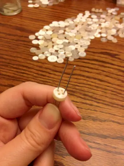 Button Flowers Tutorial