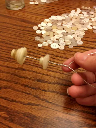 Button Flowers Tutorial