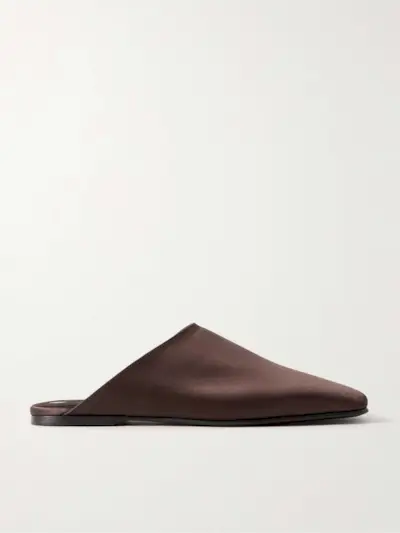 Alba Satin Slippers