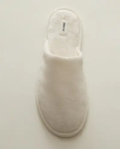 Jacquard Mule Slippers