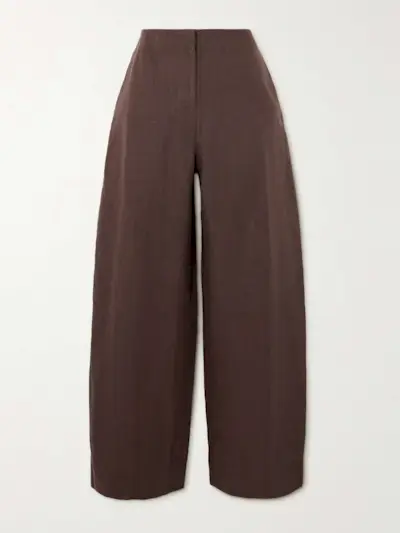 Maeve Linen Wide-Leg Pants