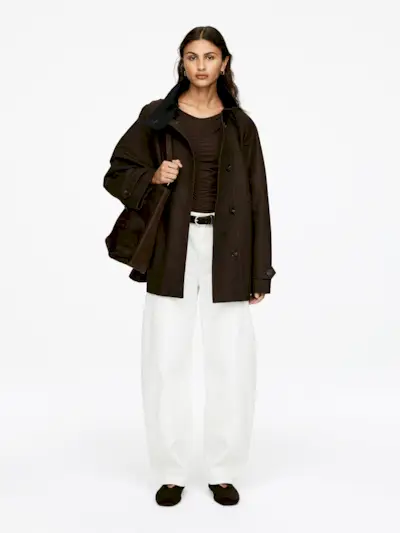 Bloom Barrel Jeans – White – Women – Arket Gb