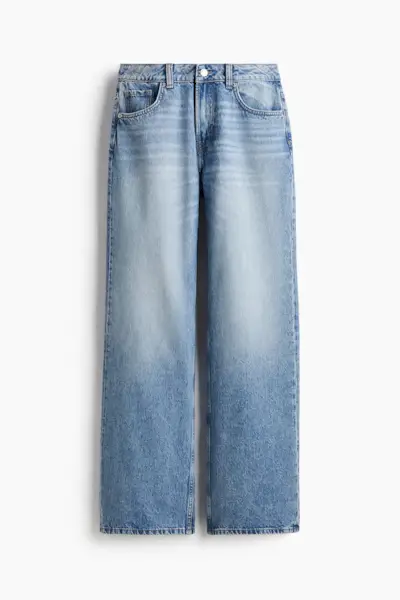 Wide High Jeans