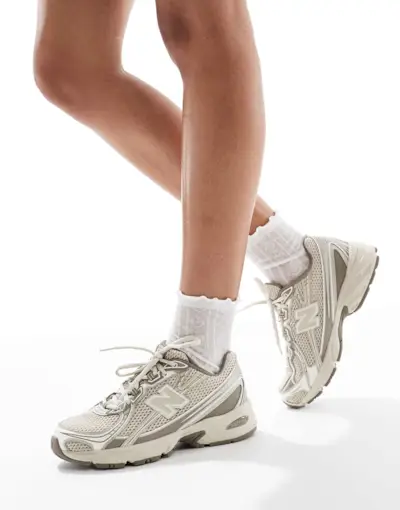 New Balance 740 Trainers in Beige Exclusive to Asos