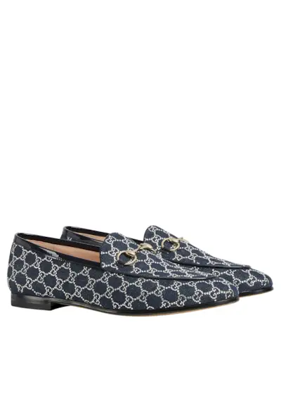 An image of Gucci loafers.