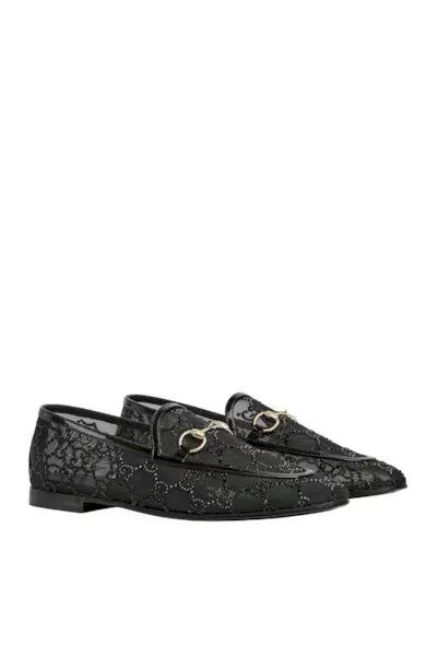 An image of Gucci loafers.