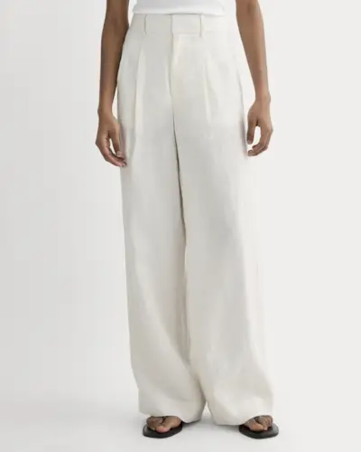 Everlane, The Linen Way-High® Drape Pant