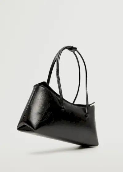 Mango + Double Handle Baguette Bag