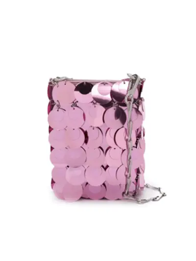 Paco Rabanne + Sequined Crossbody Bag