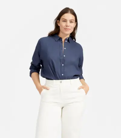 Everlane + The Linen Relaxed Shirt
