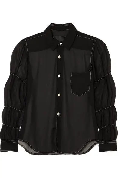 Comme des Garçons + Georgette Shirt