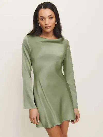 Pike Satin Dress