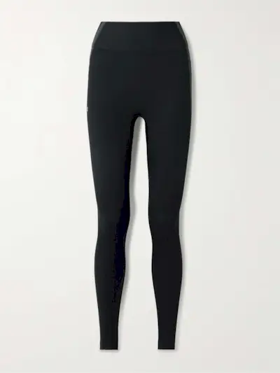 Studio Striped Ribbed Stretch Recycled Leggings