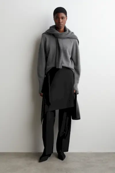 Pointed Scuba Sock Ankle Boots