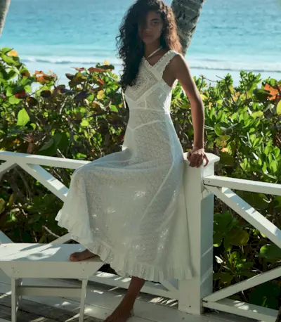 Frieda Dress -- Salt