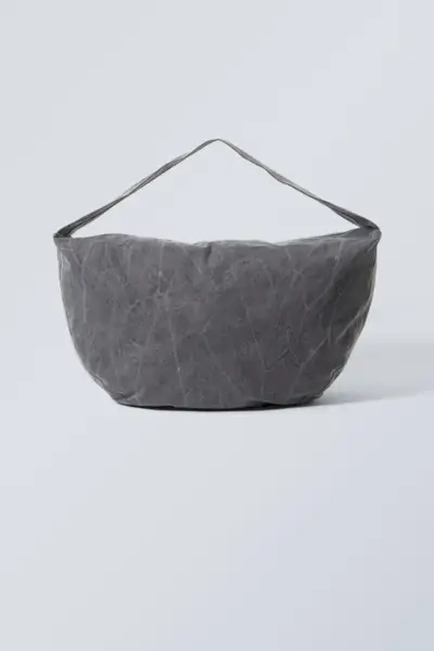 Washed Cotton Crossbody Bag