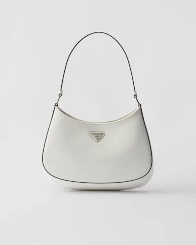 Prada Cleo Brushed Leather Shoulder Bag