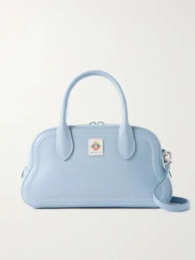 Unda Appliquéd Leather Tote