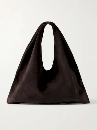 Bindle Small Suede Shoulder Bag