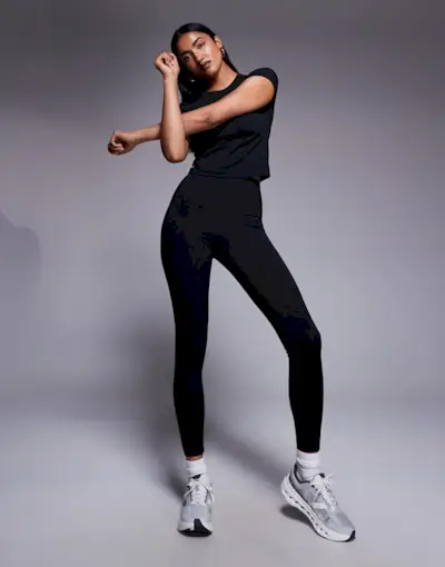 4505 Icon Active Bum Sculpt High Waist Gym Legging With Inner Pocket in Black