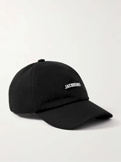 Embellished Cotton-Twill Baseball Cap