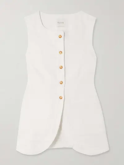 Emma Linen Vest