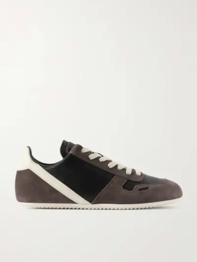 Suede and Leather Sneakers