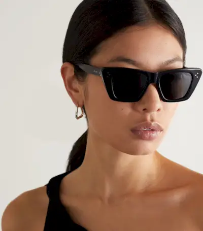 Celine + Cat-Eye Acetate Sunglasses