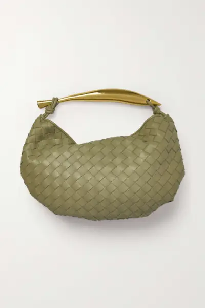 Bottega Veneta + Sardine Small Intrecciato Leather Tote