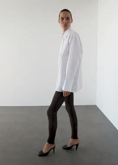 Leggings With Zipped Hem - Women | Mango United Kingdom