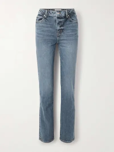 The Ruler High-Rise Slim-Leg Jeans
