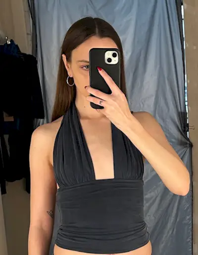 Audry Hiaoui wearing Paloma Wool.