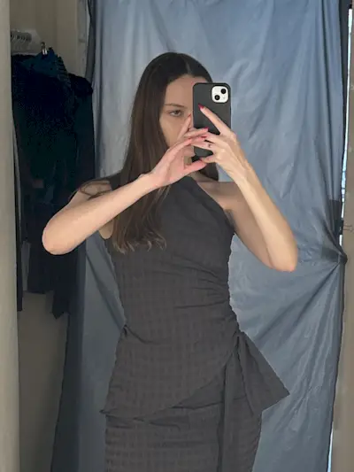 Audry Hiaoui wearing Paloma Wool.