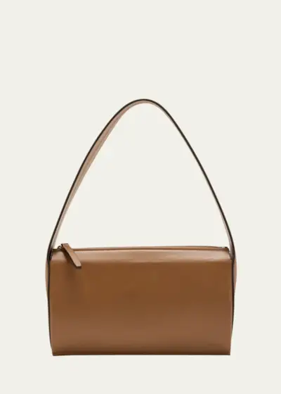 The Edge Zip Leather Shoulder Bag