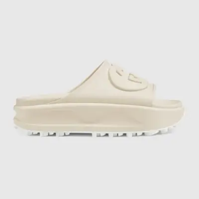 Women's Slide Sandal With Interlocking G