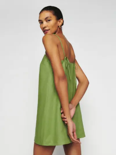 Reformation + Aubree Linen Dress