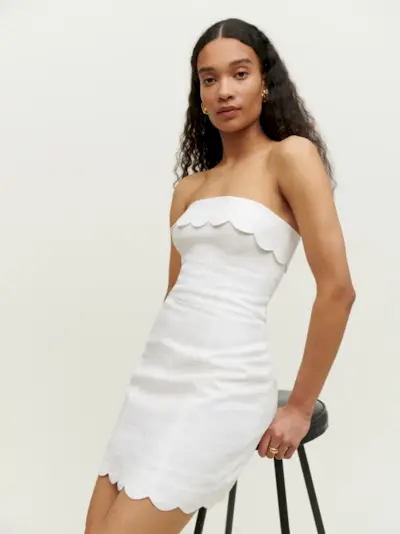 Reformation + Isles Linen Dress