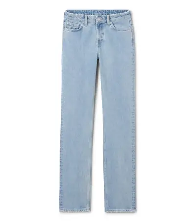 Weekday + Ami Lagoon Blue Jeans