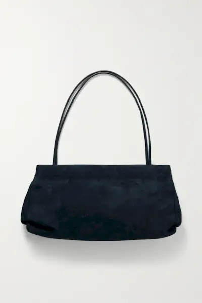 Abby Suede Shoulder Bag
