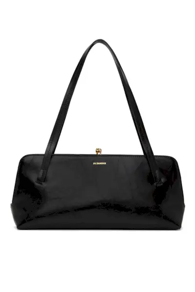 Small Leather Goji Top-Handle Bag