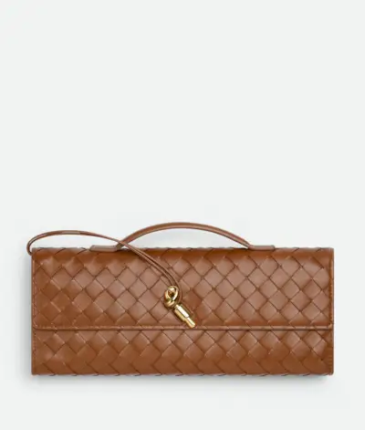 Bottega Veneta, Long Clutch Andiamo With Handle