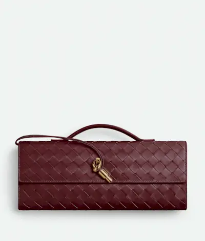 Bottega Veneta, Long Clutch Andiamo With Handle