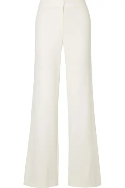 Theory + Stretch-Crepe Wide-Leg Pants