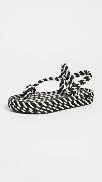Hawaii Rope Platform Sandals
