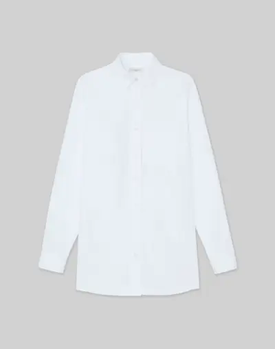 Organic Cotton Poplin Oversized Shirt