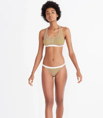 Madewell + Rib Knit Jayna Bralette